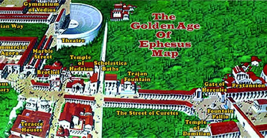 Ephesus Tour Map