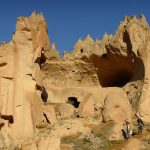 Cavusin Village and Zelve in Cappadocia Turkey