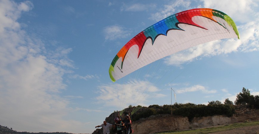 Paragliding In Pamukkale