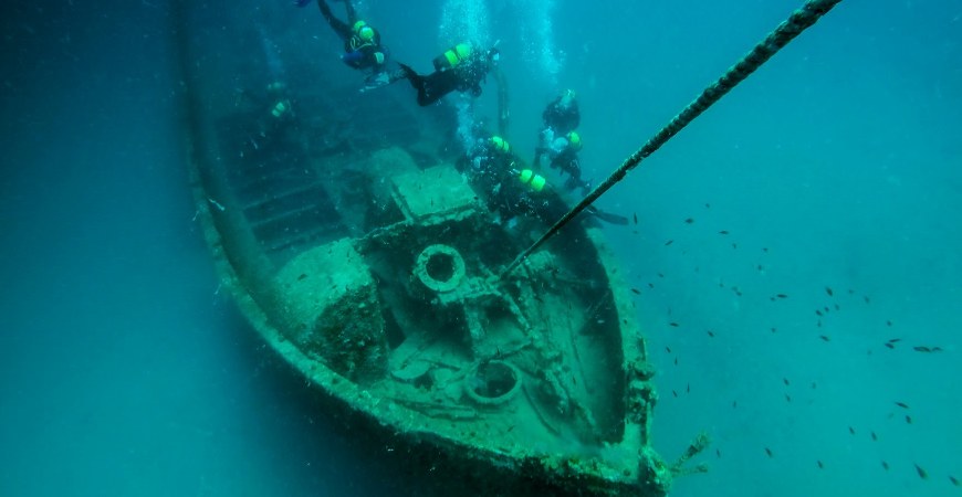 Scuba Diving In Gallipoli