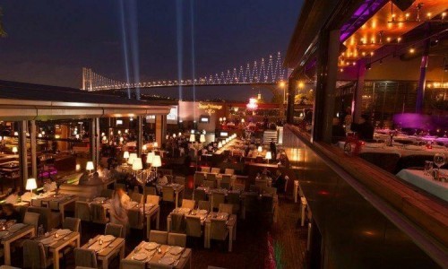 New Year Party at Gar Music Hall Restaurant in Istanbul